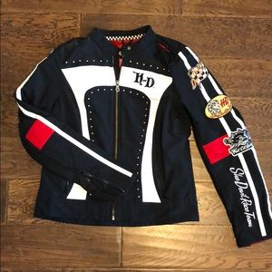 Harley Davidson motorcycle jacket with armor